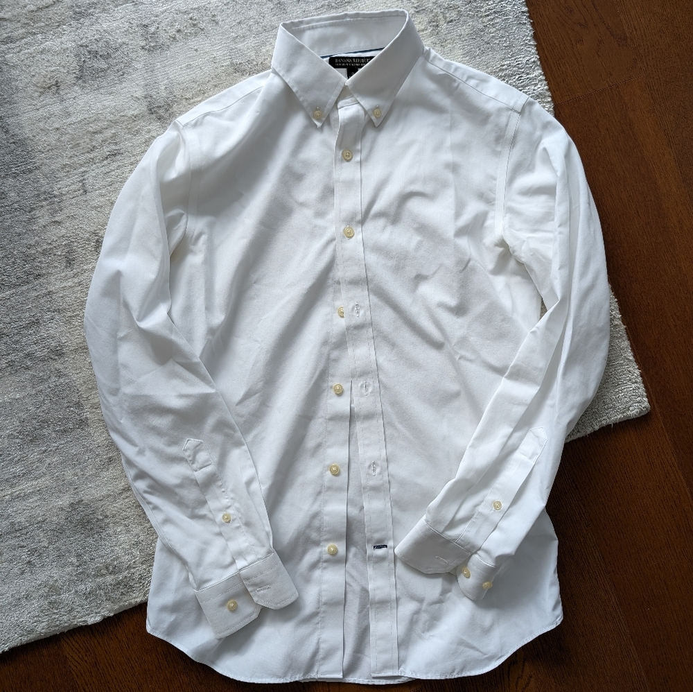 Banana Republic Men's Tailored Dress Shirt Small